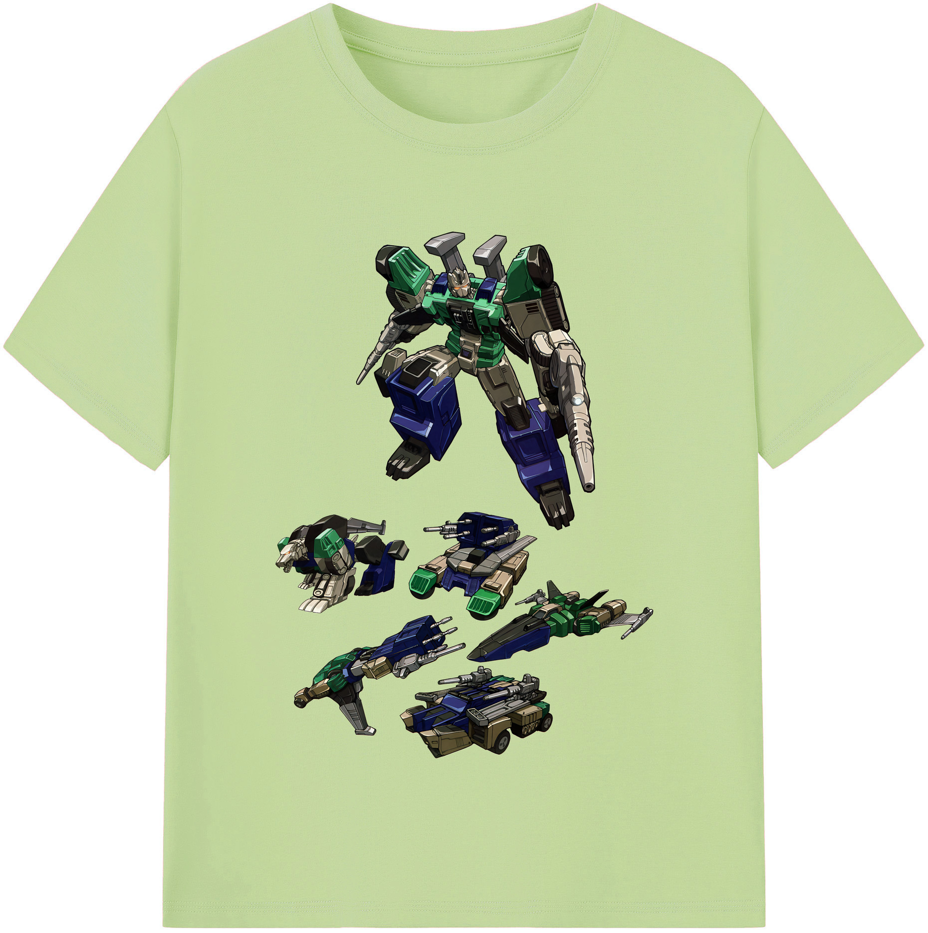 （画像用） Transformers トランスフォーマー 綿100％半袖Tシャツ（フロントプリント）